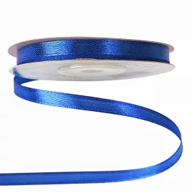 Saténová stuha 6mm x 22.86m - Kráľovská modrá