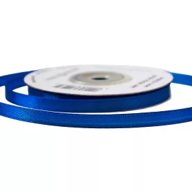 Saténová stuha 6mm x 22.86m - Kráľovská modrá