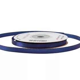 Saténová stuha 6mm x 22.86m - Námornícka modrá