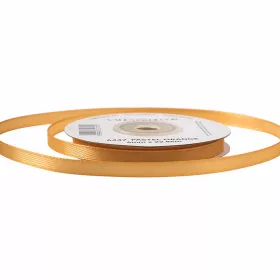 Saténová stuha 6mm x 22.86m - Pastelová oranžová