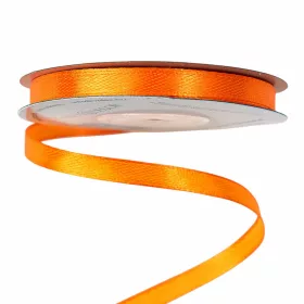 Saténová stuha 6mm x 22.86m - Tmavo oranžová