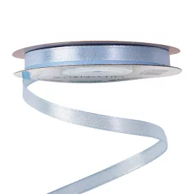 Saténová stuha 6mm x 22.86m - Svetlomodrá