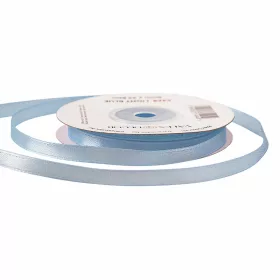 Saténová stuha 6mm x 22.86m - Svetlomodrá