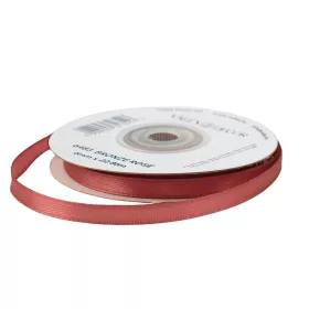 Saténová stuha 6mm x 22.86m - Bronzová ružová