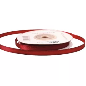 Saténová stuha 6mm x 22.86m - Bordová