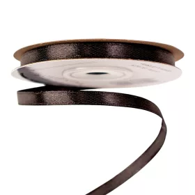 Saténová stuha 6mm x 22.86m - Čierna