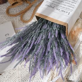 Levanduľa umelá kytica, výška 38 cm - Fialová