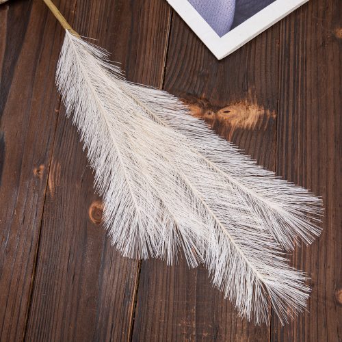 Pampová tráva vetva, 4-vetvová, výška 58 cm – Ekrú