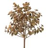 Eukalyptus umelá vetva, výška 33 cm – Žltá