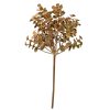 Eukalyptus umelá vetva, výška 33 cm – Žltá