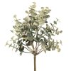 Eukalyptus umelá vetva, výška 33 cm – Ekrú