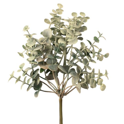 Eukalyptus umelá vetva, výška 33 cm – Ekrú