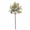 Eukalyptus umelá vetva, výška 33 cm – Ekrú