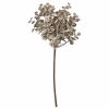 Eukalyptus umelá vetva, výška 33 cm – Béžová