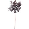 Eukalyptus umelá vetva, výška 33 cm – Tmavohnedá