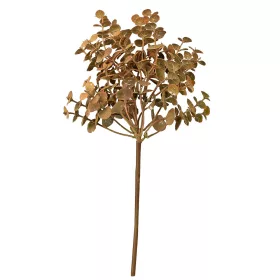 Eukalyptus umelá vetva, výška 33 cm - Žltá