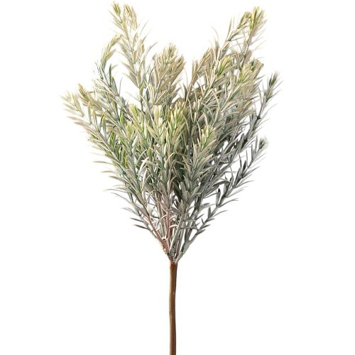 Vodná tráva umelá vetva, výška 35 cm – Bielozelená