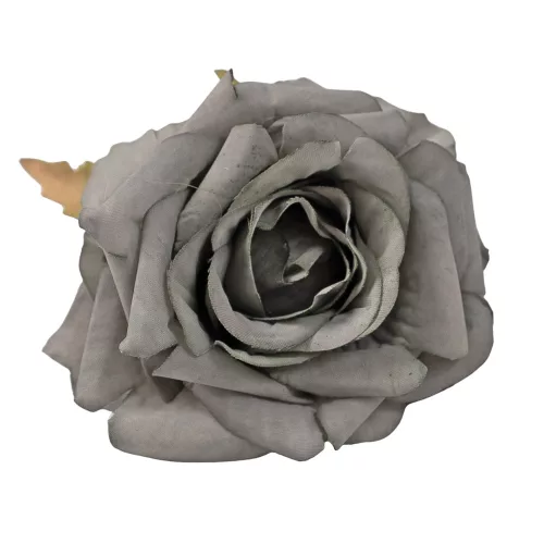 Ruža hodvábny kvet, priemer 8 cm - Modrý