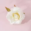 Ruža hodvábny kvet, priemer 8 cm - Ekrú