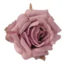 Ruža hodvábny kvet, priemer 8 cm - Svetlofialový