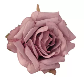 Ruža hodvábny kvet, priemer 8 cm - Svetlofialový