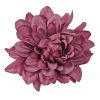 Dália hodvábny kvet, priemer 8 cm – Fialový