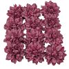 Dália hodvábny kvet, priemer 8 cm – Fialový