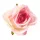 Zamatová ruža kvet, priemer 8 cm - Rose pink