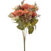 Slnečnica hodvábna kytica, výška 42 cm, priemer kvetu 9 cm – Oranžová