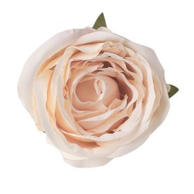   Anglická ruža hodvábny kvet, priemer 5,5 cm - Svetlošampanský
