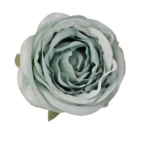 Anglická ruža hodvábny kvet, priemer 5,5 cm - Modrý