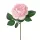 Ruža hodvábna stonka, výška 28 cm - Ružový