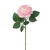 Ruža hodvábna stonka, výška 28 cm - Ružový