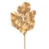 Dekoratívna vetva so zlatými listami, výška 62 cm