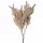 Dekoratívna umelá kytica, výška 39,5 cm - Hnedofialová