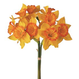 Narcis hodvábny zväzok, výška 41 cm - Citrónovožltý