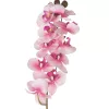 Real touch orchidea vetva, výška 72 cm - Svetloružový