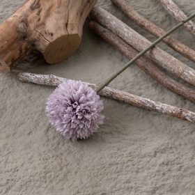 Dandelion hodvábna stonka, výška 29 cm - Fialová