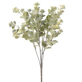 Umelá rastlina kytica, výška 38 cm - Svetlozelená