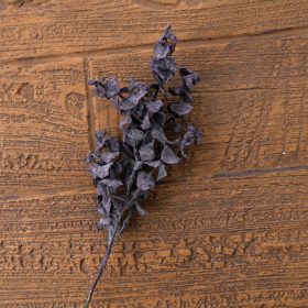 Eukalyptus vetva, výška 44 cm - Tmavofialová