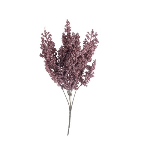Vetva s bobuľami, výška 39 cm – Bordová