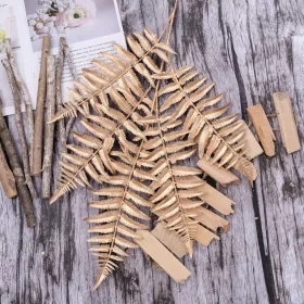 Perzská listová vetva, výška 89 cm - Zlatá