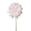 Hodvábna stonka dahlie, 28.5cm - Ecru