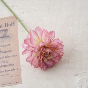 Hodvábna stonka dahlie, 28.5cm - Ružová