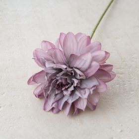 Hodvábna stonka dahlie, 28.5cm - Fialová