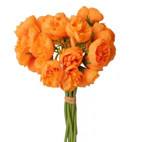 Hodvábny zväzok iskerníka, 32cm - Oranžová