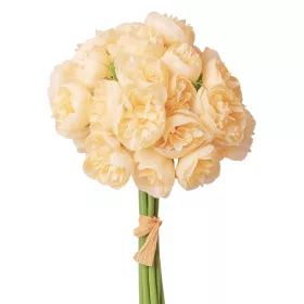 Hodvábny zväzok iskerníka, 32cm - Žltá