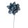 Hodvábna stonka gardénie, 24cm - Modrá