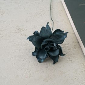 Hodvábna stonka gardénie, 24cm - Tmavozelená