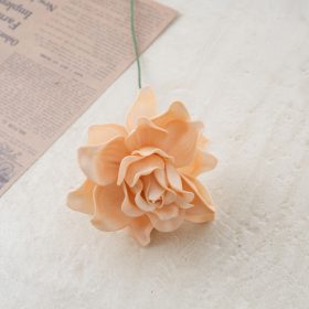 Hodvábna stonka gardénie, 24cm - Svetlokávová